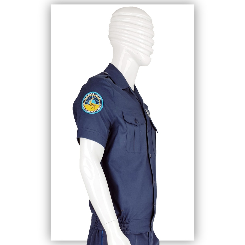 Police Uniform Short-sleeved Shirt UV-0