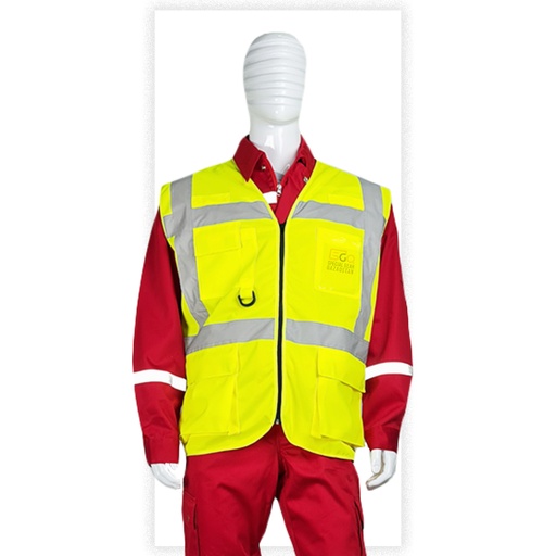 Signal vest with zip FR-2