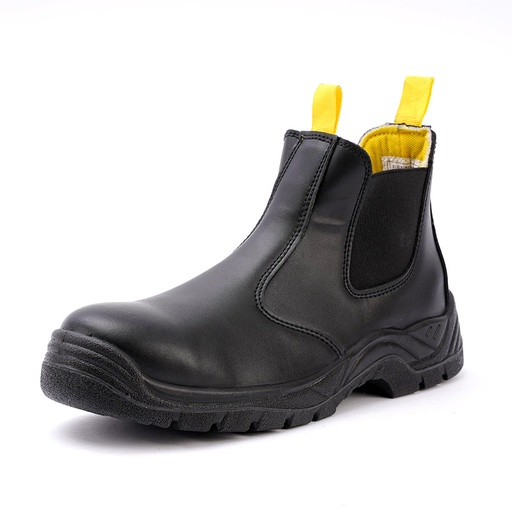 Nubuck Leather Anti-Smashing Waterproof Work Shoes