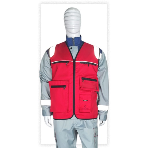 Stylish multipurpose vest ReflectiveElegance GI-1