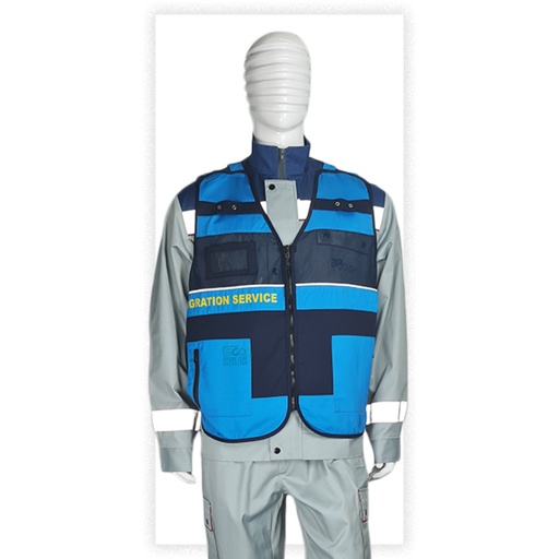 Lightweight identification vest for law enforcement agencies Sentinell-Glans UV-1