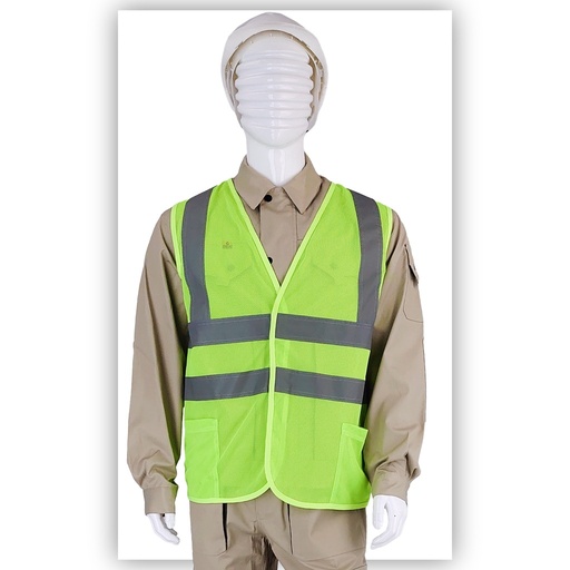 Reflective mesh vest with Velcro КТЖ GI-2