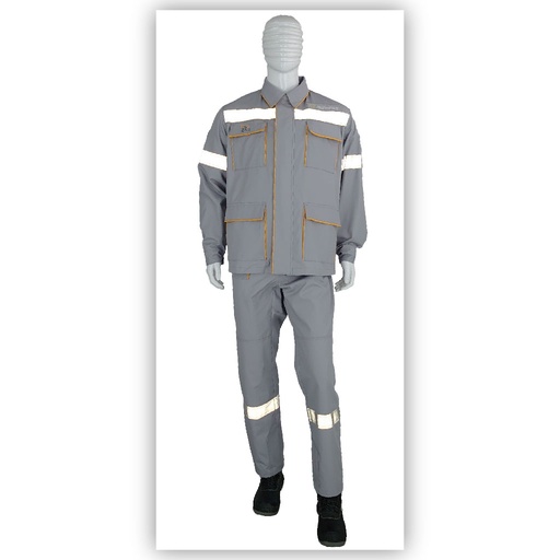 [PAK-2237-MGYe-AC-1] AcidShield Pro+ Work Suit AC-1