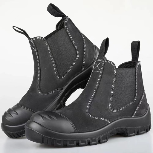 Slip On Industrial Elastic Safety Boots