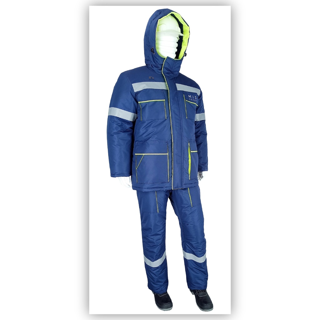 [PAK-2239-DBYe-WP-1] WeatherShield Pro+ Insulated Work Suit WP-1